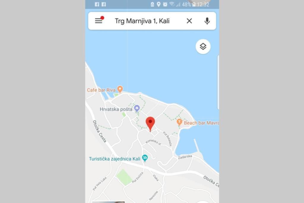 Apartman M&S 1 Kali, Otok Ugljan Lägenhet Exteriör bild